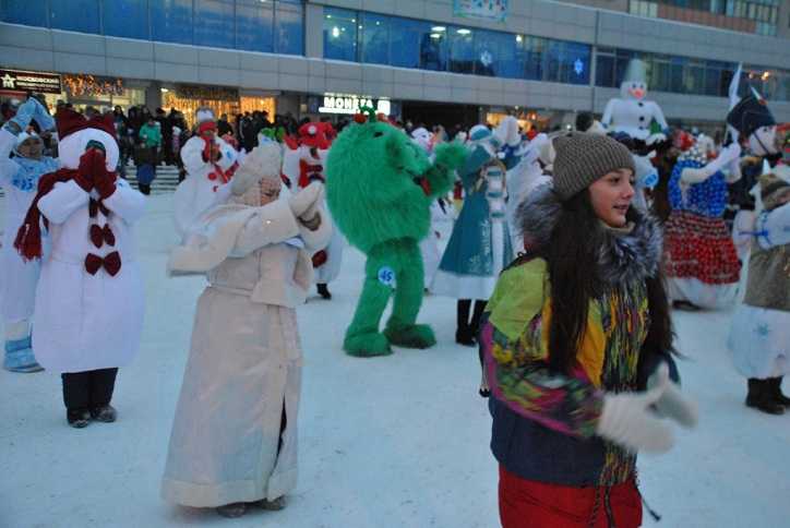 28 декабря в Оренбурге пройдет шествие снеговиков